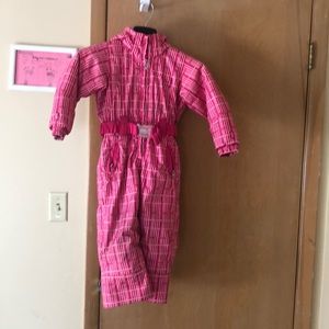 Girls Spyder snowsuit sz 3 used